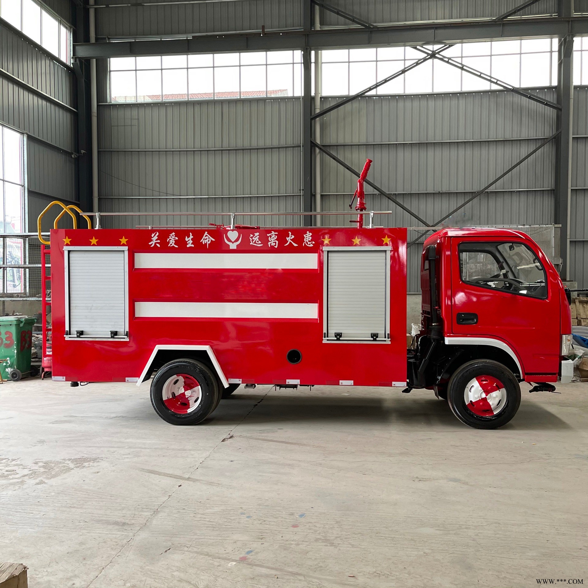永固威 5吨消防车 东风牌应急抢险车 配专用消防泵功率60kw EQ1060TJ20D3图1