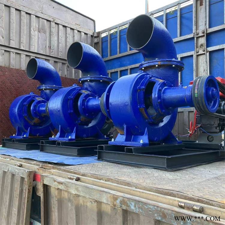 大口径灌溉离心泵 HW柴油混流泵 大型排涝抗旱离心泵图1