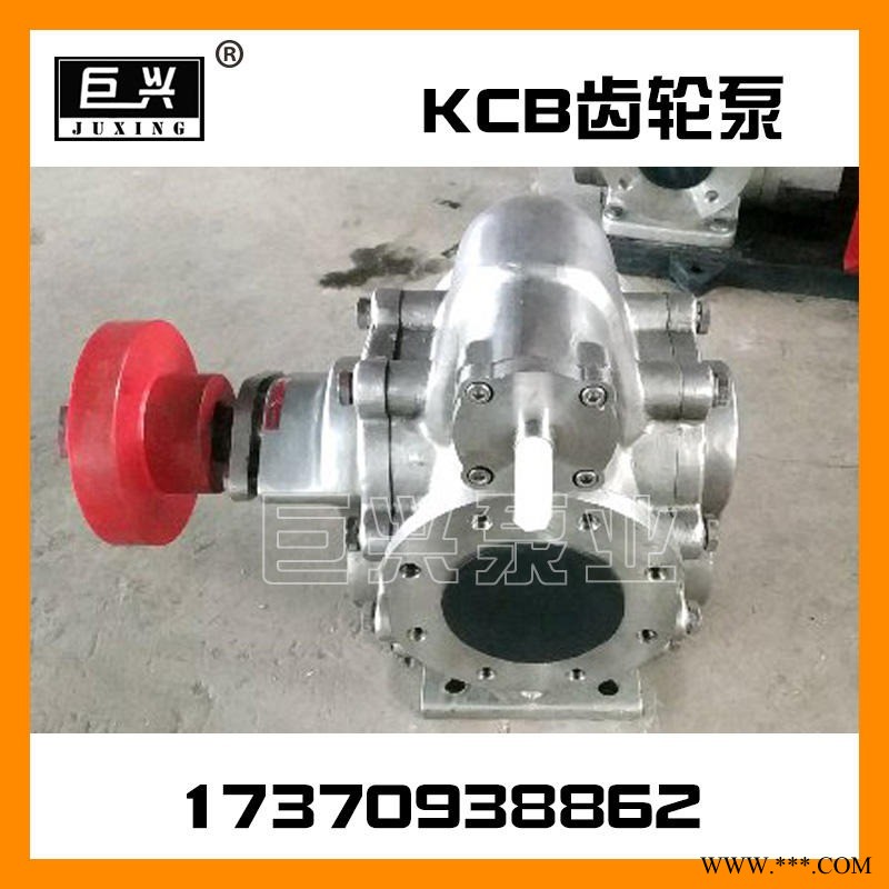 KCB型齿轮泵 大流量齿轮泵 不锈钢物料泵  卧式管道泵图1