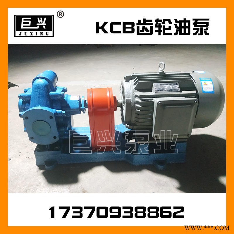 铸铁管道泵 大流量齿轮泵 kcb483.3防爆齿轮泵 3寸口径 泊头油泵 泊头油泵厂家 铸铁齿轮泵图1