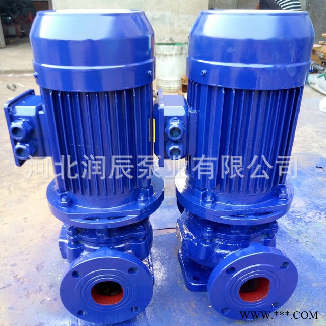380v环保节能立式管道泵ISG65-160 农用灌溉水泵 循环增压高扬程 价格实惠图1