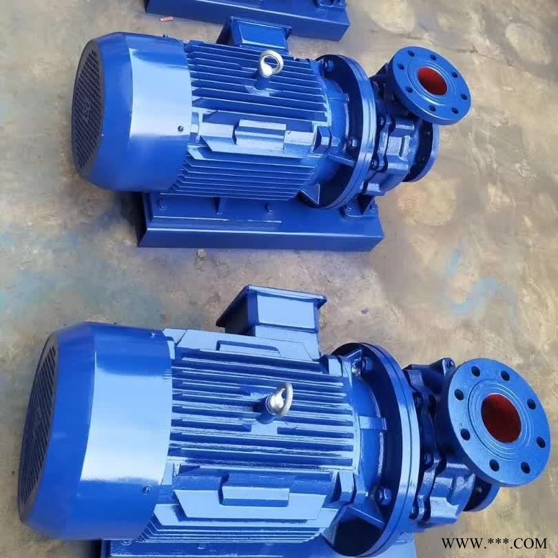 宽泵业供应ISW卧式管道泵 ISW80-160A型管道循环泵 热水增压泵 园林喷灌泵图1