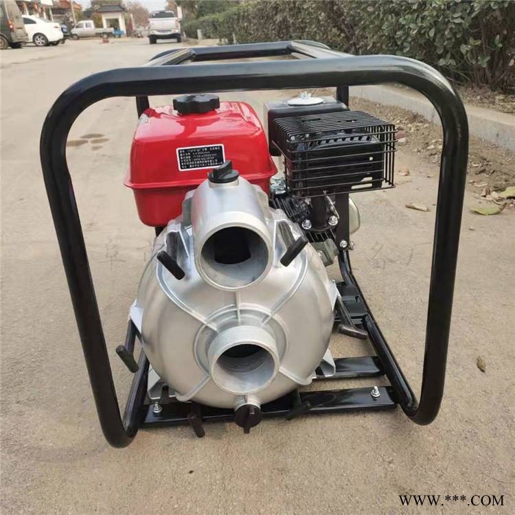 高扬程抽水机汽油自吸泵汽油管道泵家用大流量抽水泵6寸农用高扬程