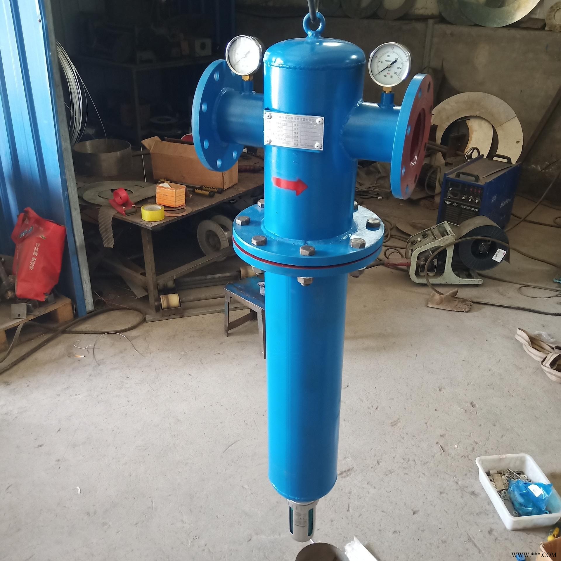 压缩空气油水分离器DN150安全 减压阀前置PN10/16公斤