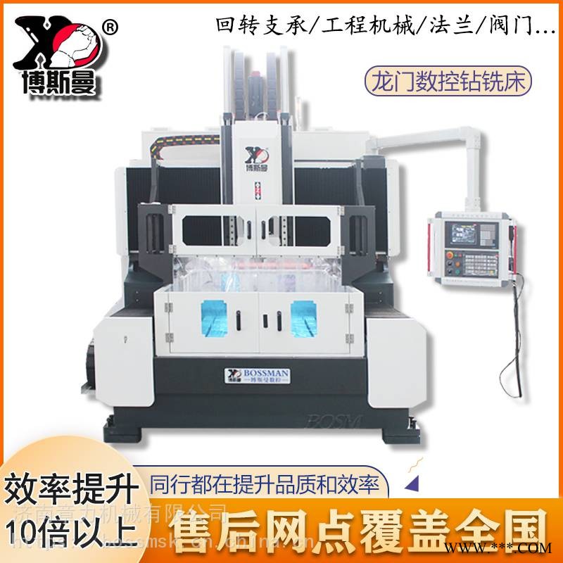 济南博斯曼数控龙门钻床厂家2米整体式三轴数控深孔钻床图1