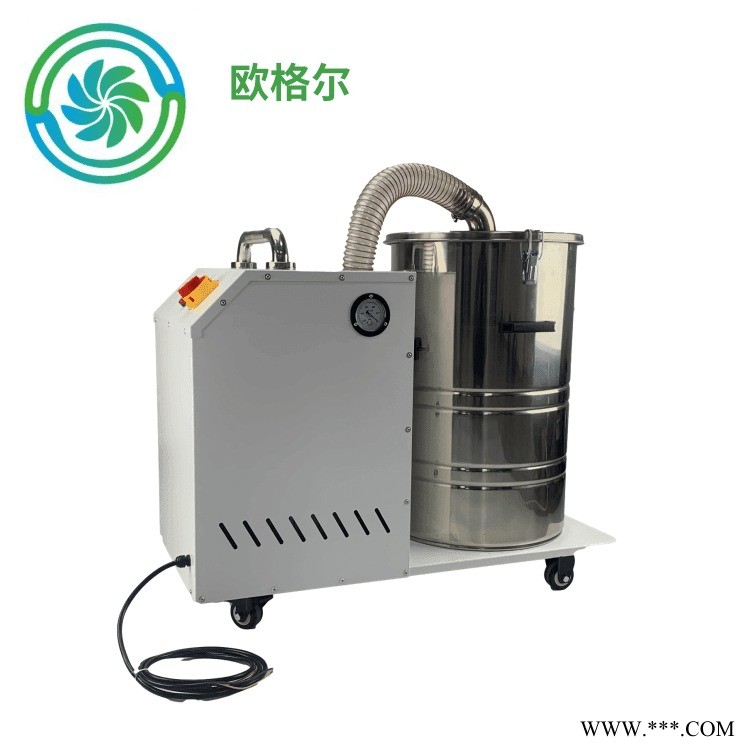 JL-3000固定式工业吸尘器 配套雕刻钻床设备3KW粉尘颗粒工业吸尘器