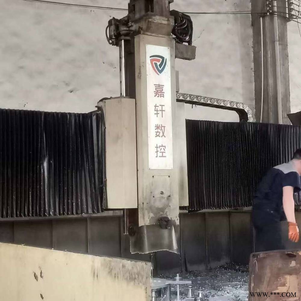 高价回收二手嘉轩4x4米数控龙门钻床二手数控龙门钻床中心出水图1