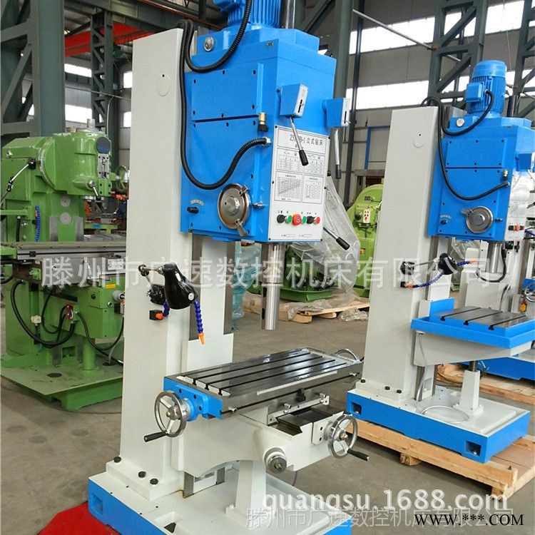 Z5150B-1移动工作台 深孔立式钻床 自动走刀攻丝钻孔图1