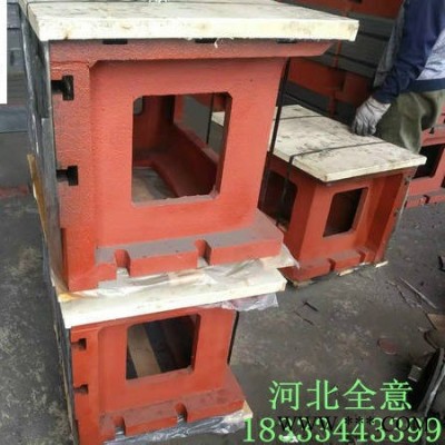 河北全意铸铁钻床工作台,摇臂钻床工作台的 新的铸造工艺方法