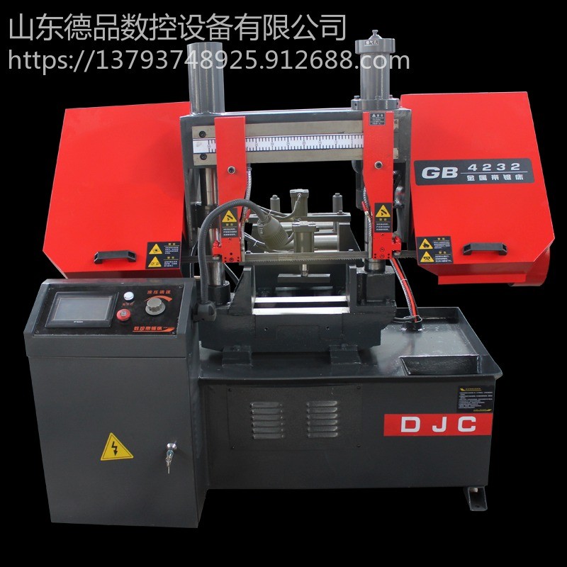 全自动锯床数控锯床现货直销德品数控带锯床GZ4230全自动送料锯切锯床 自动送料自动定尺图1