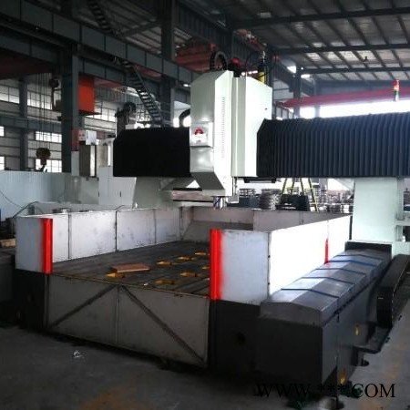 沧州启动力供应PD2020立式龙门数控钻床 通用钻削法兰不锈钢全自动钻孔机床 平面钻床厂