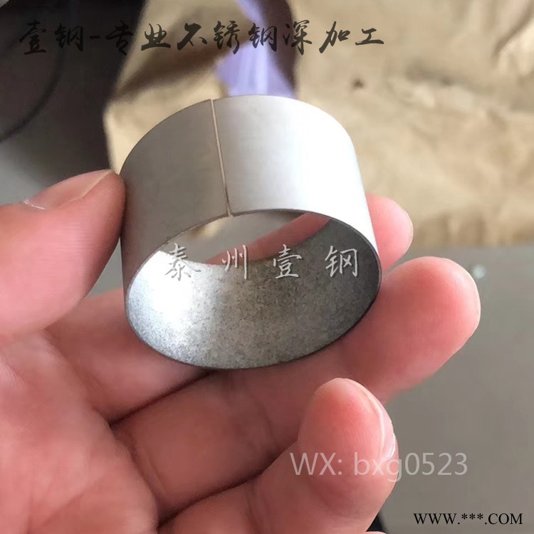 天津不锈钢管22052507无缝不锈钢管锯床切割加工图1