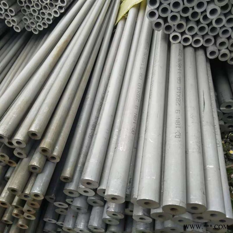小口径厚壁304不锈钢管30X8可锯床加工下料
