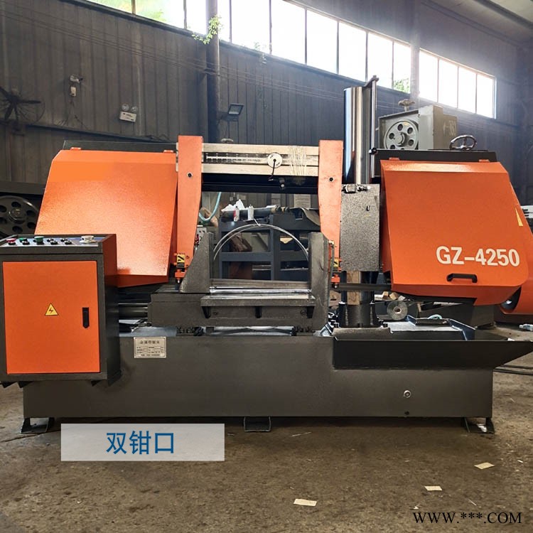 数控全自动锯床  浩顺GB4250半自动带锯床 总代直销图1