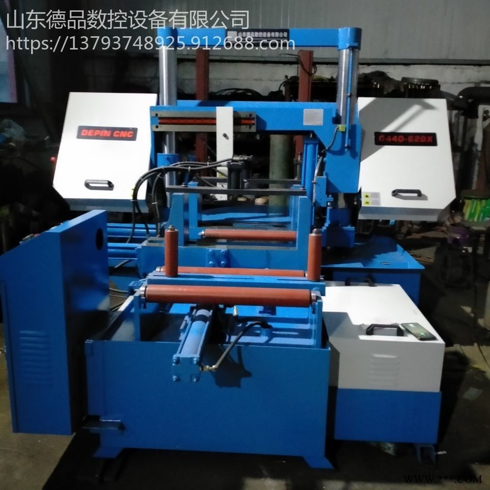 数控锯床厂家供应 GZ4240数控锯床 全自动送料金属带锯床GZ4240可切角度 4240锯床价格图1