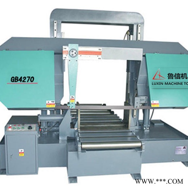 大型铝材龙门锯床GB4270，大型管材角度带锯床，厂家直销。