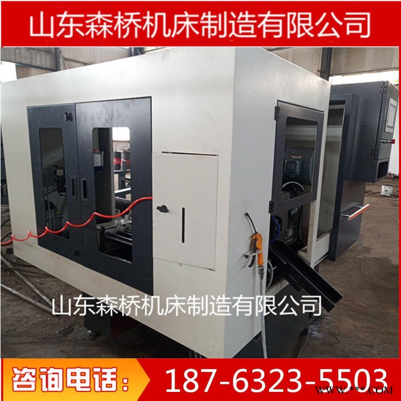 山东森桥机床供应高速圆锯机数控金属智能圆盘锯床卧式快速精密圆锯机高速圆盘锯全自动图1