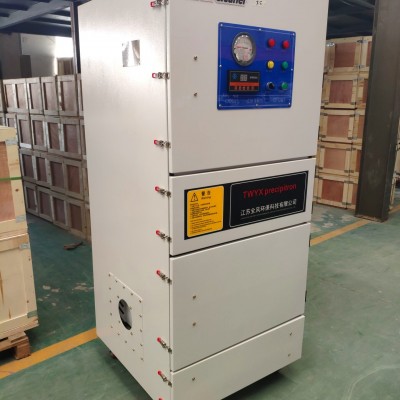 MCJC-4000/4KW石墨锯床雕铣机粉尘滤筒脉冲集尘机无锡
