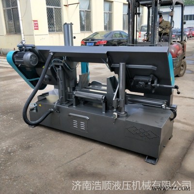 带锯床4230 4240 4250 45/70液压半自动锯床 圆方钢铝棒金属切割锯机 浩顺机械优质供应