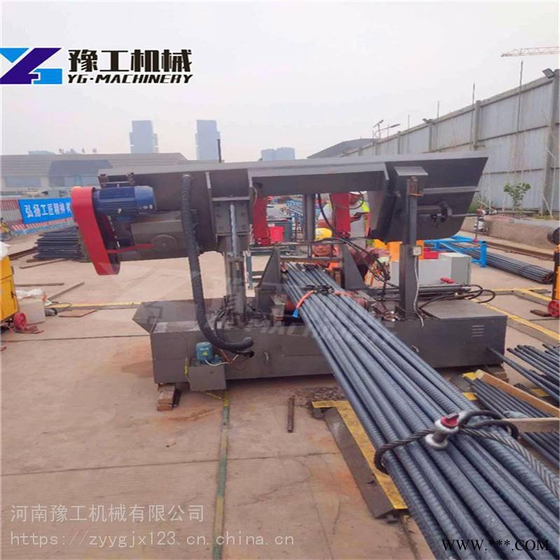 遵义工地成捆钢筋切割机双液压半自动金属锯床价格优惠图1