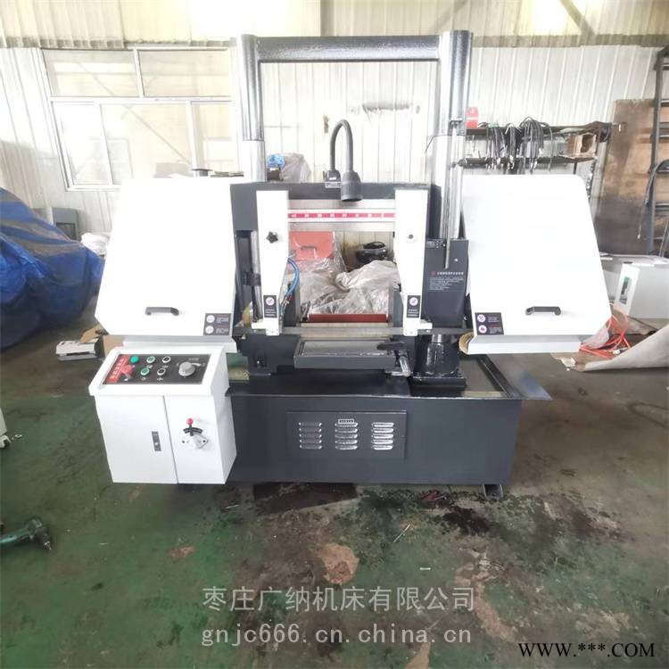 GB4240锯床 双立柱可做角度 稳定切削自动送料 龙门结构金属切削图1