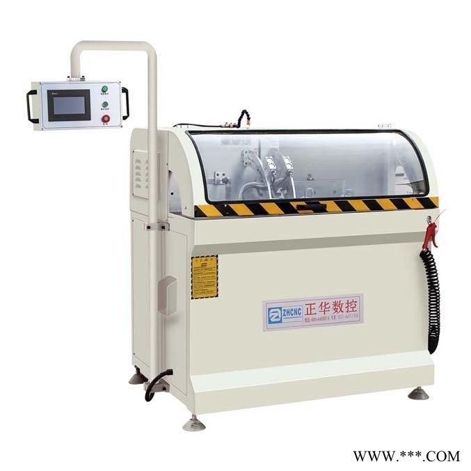 正华数控LJMJ-CNC-450/500铝门窗数控角码自动切割锯床