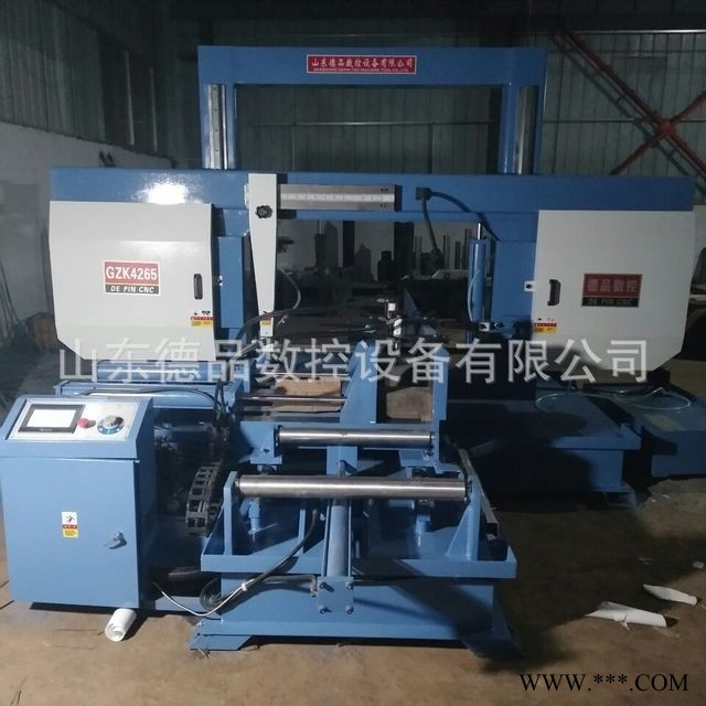 山东德品数控锯床厂家G-650角度带锯床 大型数控转角锯床 数控带锯床厂家直销 终身维护图1