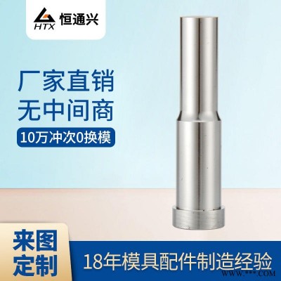 东莞市高速钢冲针加工厂 恒通兴冲压模冲头加工 角砖冲床的冲针非标可按图订制