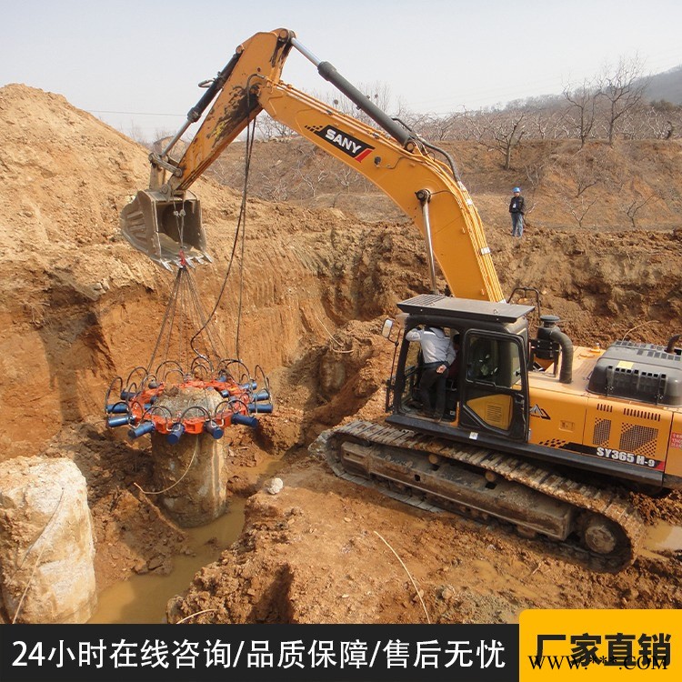 破桩机生产厂家   桩头破除设备 凿桩头机械 破桩头液压机 上北奕  厂家直销