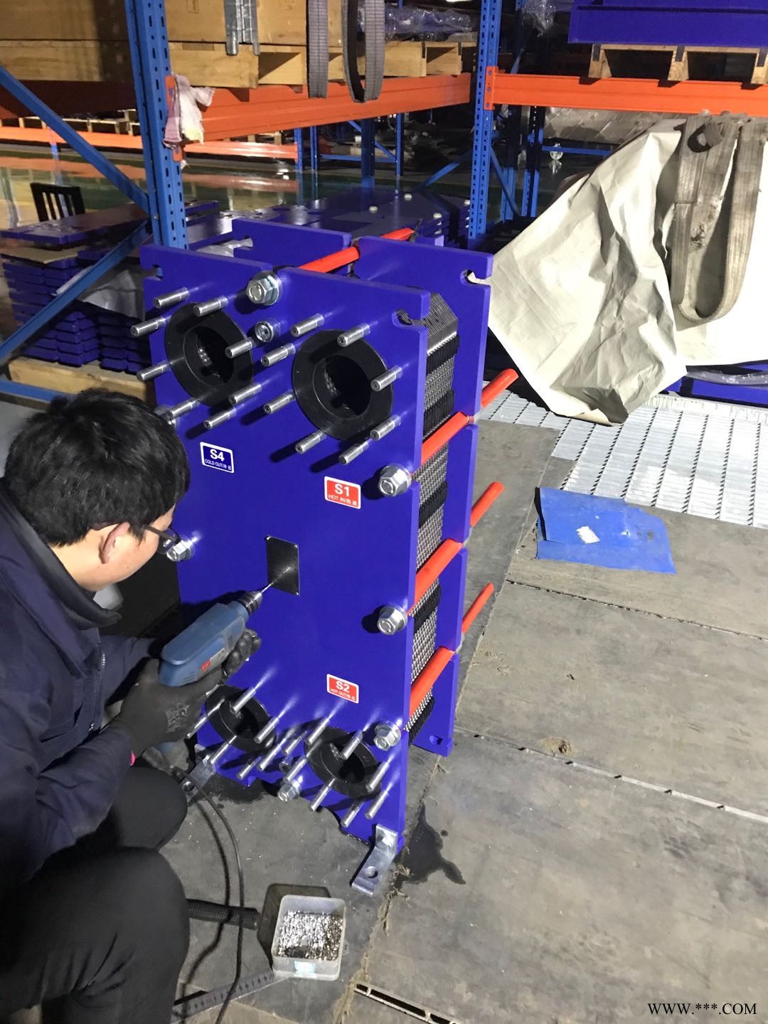 Acare/艾可瑞 芜湖 液压机冷却板式换热器  可拆板式热交换器价格