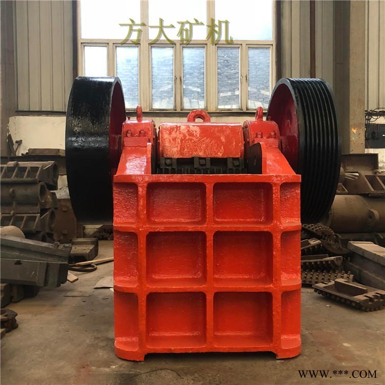 豫矿新型鄂式液压机 鄂式破碎制砂机报价 鹅卵石碎石机图1