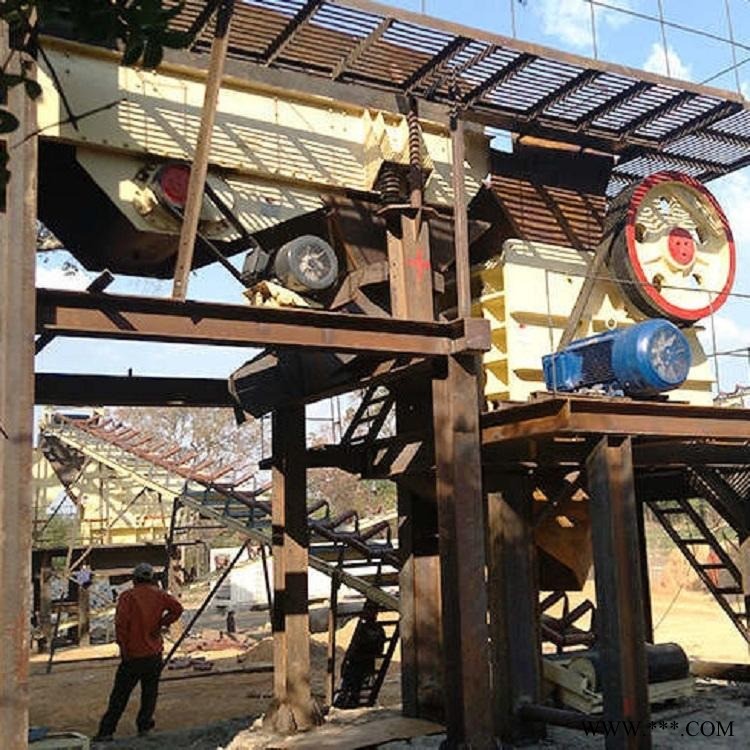 四川粗碎鄂式破碎机，方大节能鄂式液压机，鹅卵石破石机价格图1