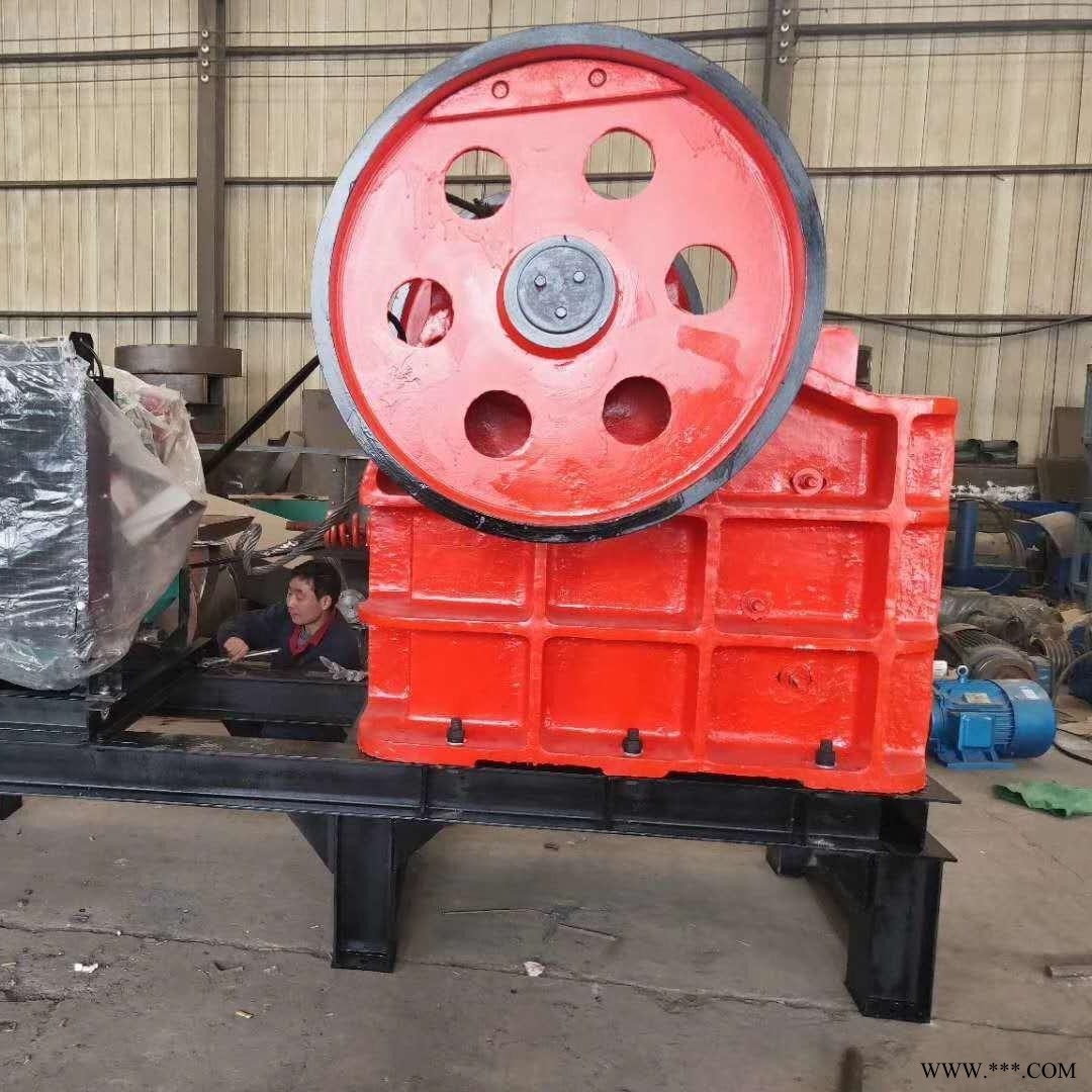 方大粗碎鄂式破碎机 节能鄂式液压机 鹅卵石破石机图1