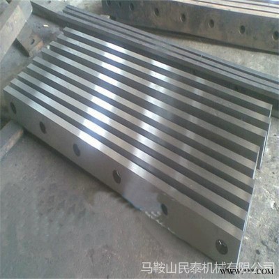 民泰厂家现货供应剪板机刀片 摆式闸式剪板机不锈钢刀片非标定制1100x80x20