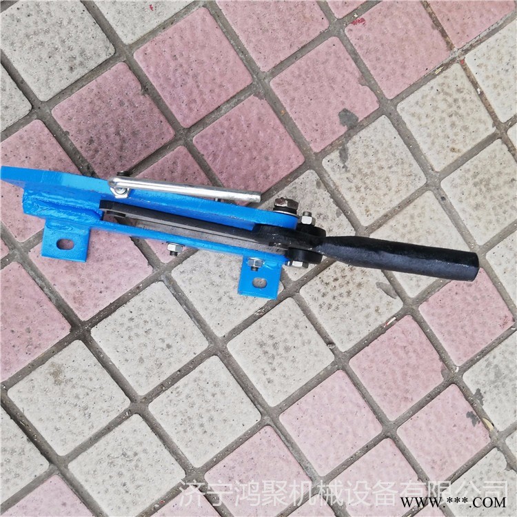 鸿聚牌300mm手提式剪板机 机械式铁皮剪板机 金属板剪板铡刀使用说明图1