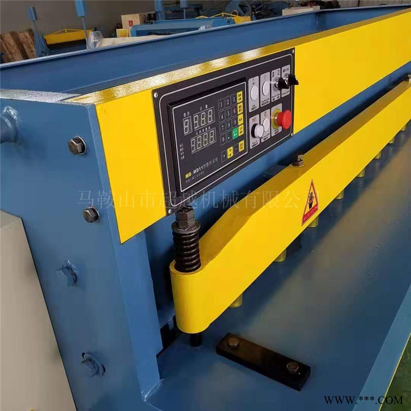 机械Q11-3x2000小型数控挡料剪板机   2米电动剪板机 数控调节后定尺图1
