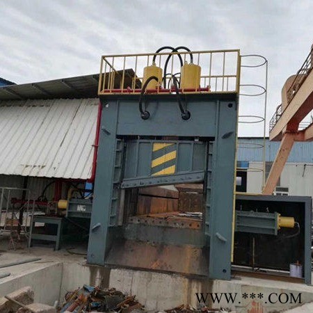百瑞德200吨废钢龙门剪切机 电动液压钢筋剪切机 钢板剪板机 废铁剪切机价格图1