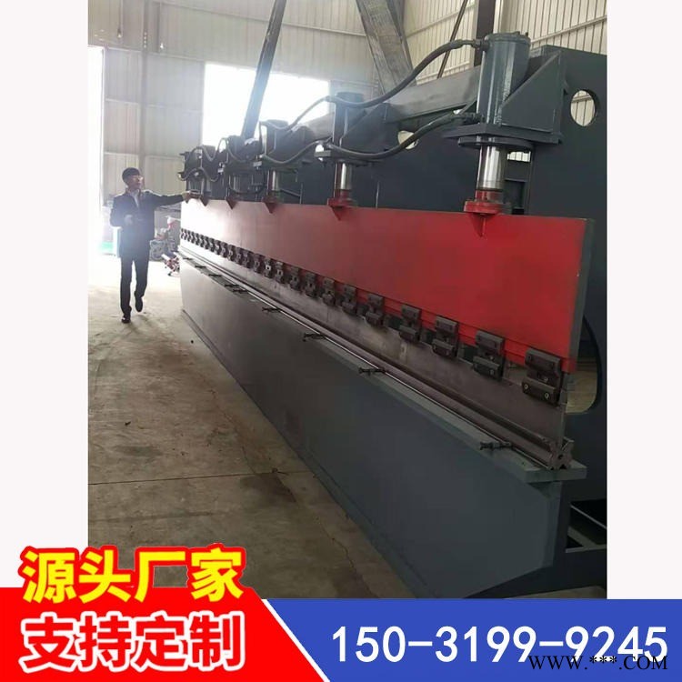 友成压瓦机供应 液压4米折弯机 3mm厚钢板折弯设备 液压小型钢板折弯机图1