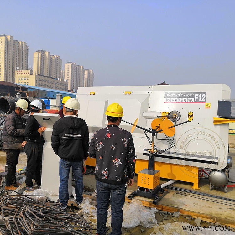 阔达厂家直销 全自动 数控钢筋弯箍机 建筑隧道钢筋箍机 钢筋折弯机图1