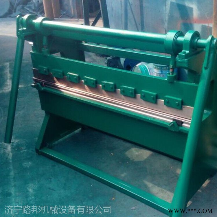 路邦机械手动板料折弯机小型手动折弯机铁板钢板折边机厂家图1