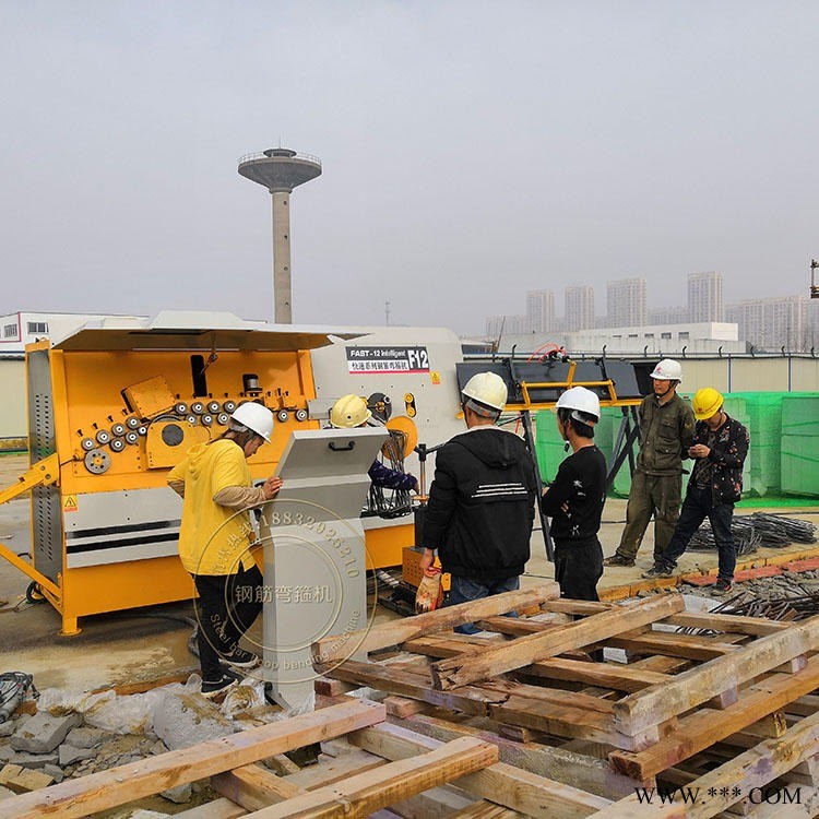 全自动钢筋弯箍机 数控智能折弯机  智能液压弯箍机  建筑工程设备图1