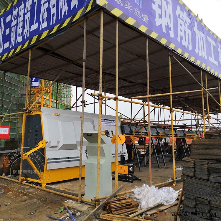 直销 全自动 钢筋弯箍机 圆钢弯曲机 螺纹钢折弯机 钢筋弯箍机图1