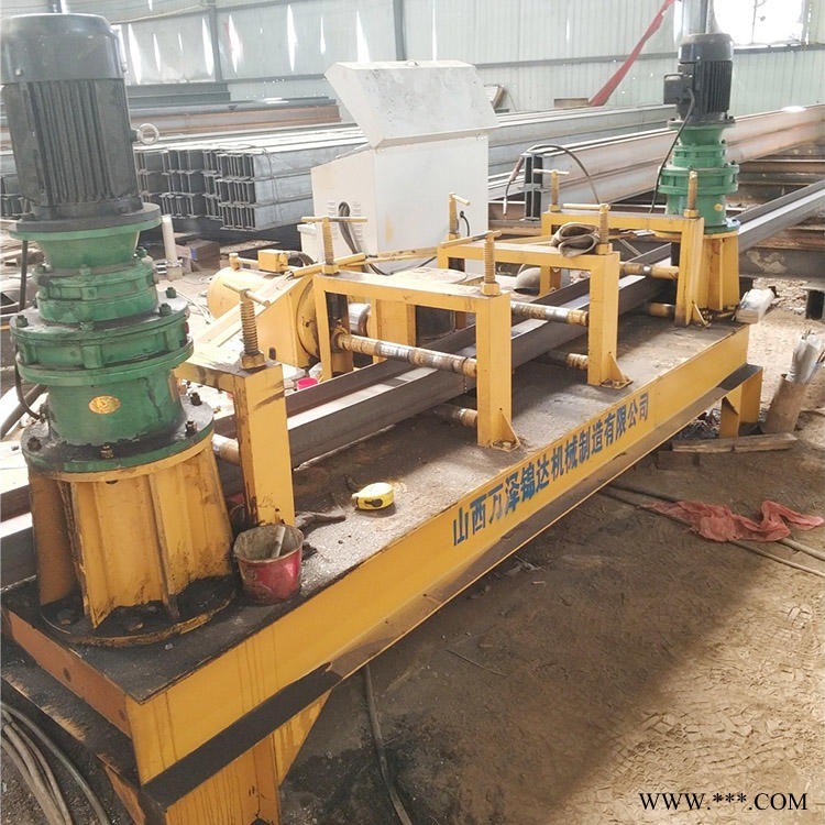 250×255H型钢弯拱机 隧道支护工字钢弯拱机 22号工字钢弯弧机  角钢折弯机 万泽愚公WGJ