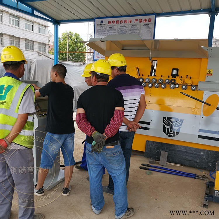 全自动 钢筋弯箍机 钢筋调直弯箍一体机 钢筋折弯机 钢筋自动弯箍机 欢迎咨询图1
