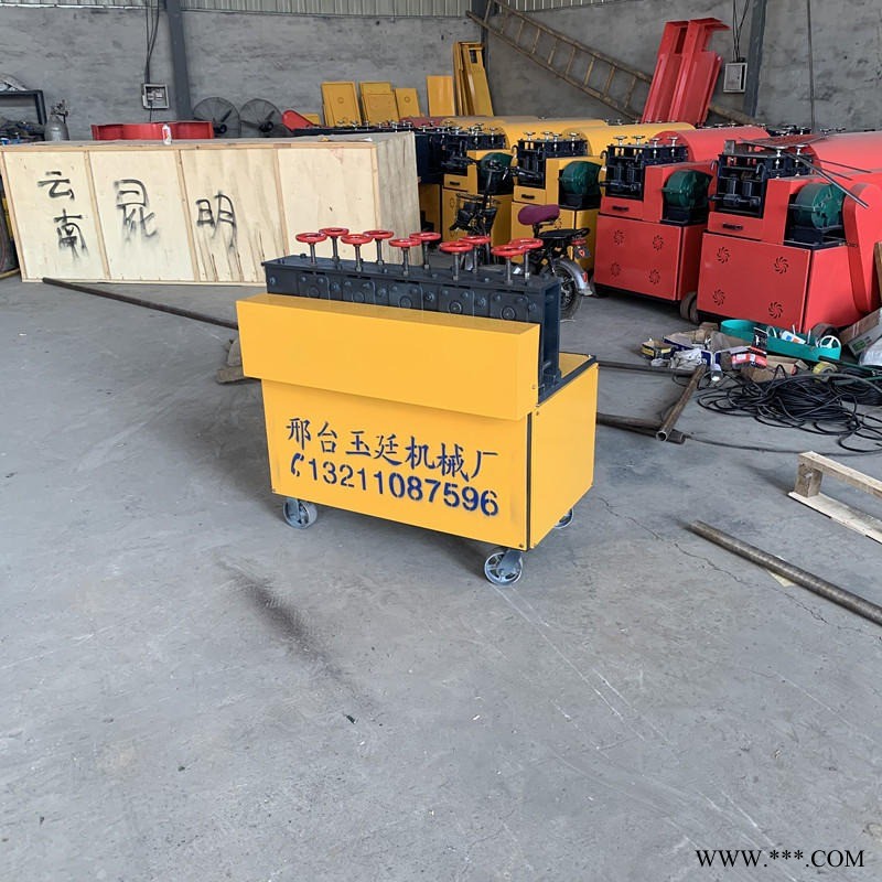 小型钢管调直机  自动钢管折弯机   大棚钢管调直机   玉廷机械售后有保证