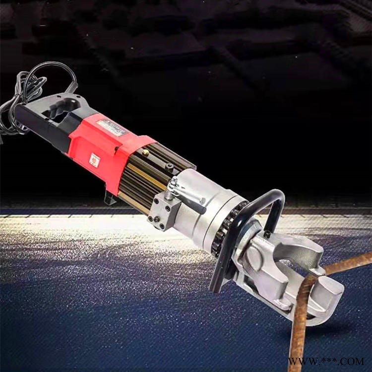恒轩 小型钢筋弯管器 螺纹钢筋折弯机 手提式圆钢筋弯曲器