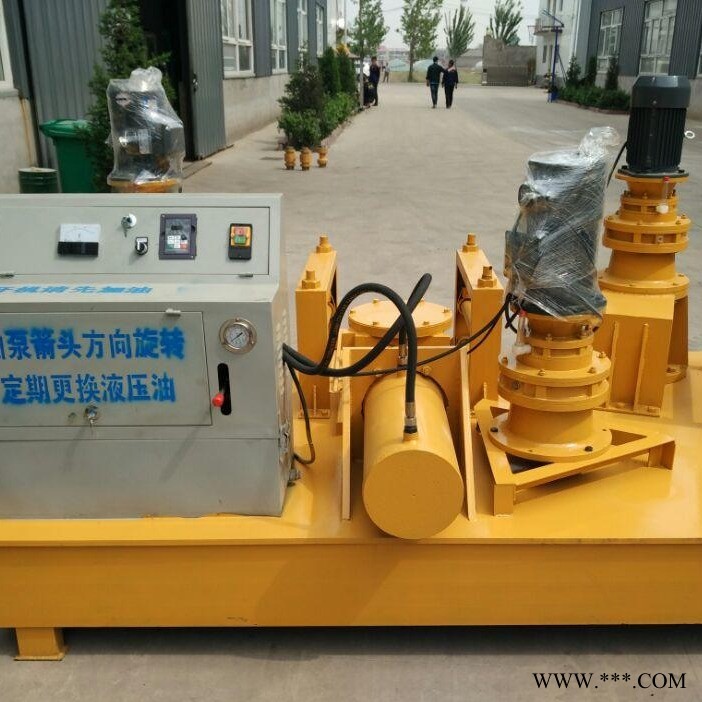 厂家直供 率弯曲成型机轮式设计冷弯机 6-40号H钢折弯机  WGJ-250