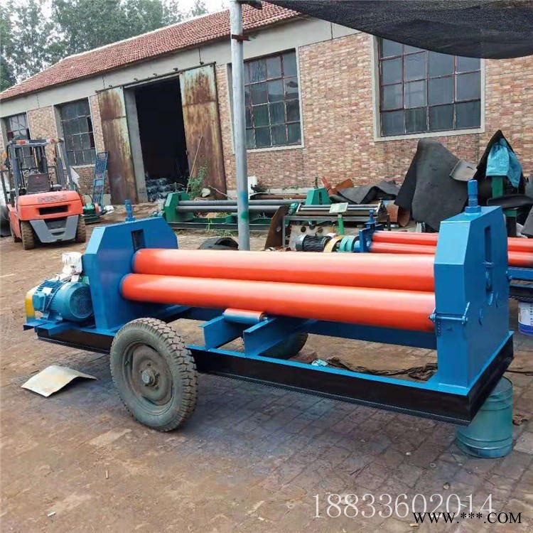 四辊偏三星卷板机 ,卷板机厂家加工各型号铁皮卷板机电动卷板机不锈钢三辊卷板机|图1