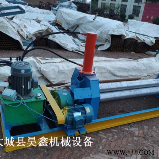 小型卧式三辊电动卷板机HX--0516手动三辊同转卷板机液压卷圆机液压卷板机铁板压平机图1