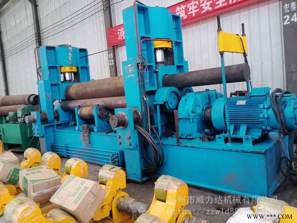 液压全数控卷板机 40mmx2500mm卷板机 中威产二手卷板机图1
